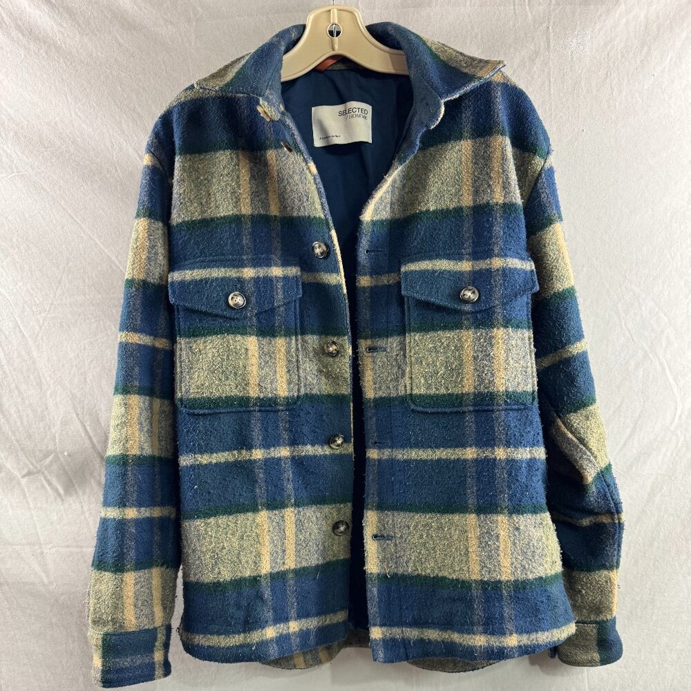 Mens Heavy Duty Plaid Jacket